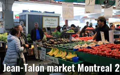 Jean-Talon market Montreal 29.09.2019