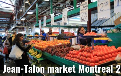 Jean-Talon market Montreal 29.09.2019