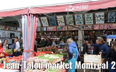 Jean-Talon market Montreal 29.09.2019