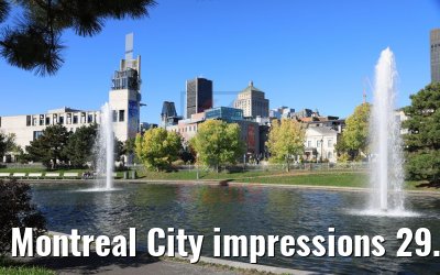 Montreal City impressions 29.09.2019