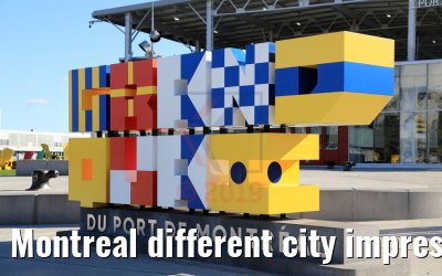 Montreal different city impressions 29.09.2019