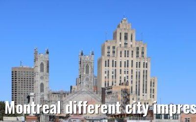 Montreal different city impressions 29.09.2019