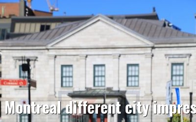 Montreal different city impressions 29.09.2019