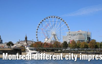 Montreal different city impressions 29.09.2019