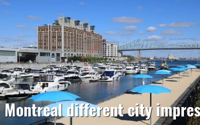 Montreal different city impressions 29.09.2019