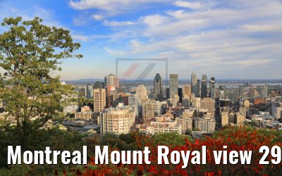 Montreal Mount Royal view 29.09.2019