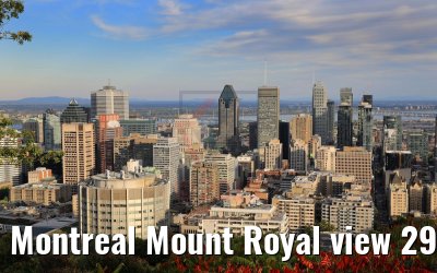Montreal Mount Royal view 29.09.2019