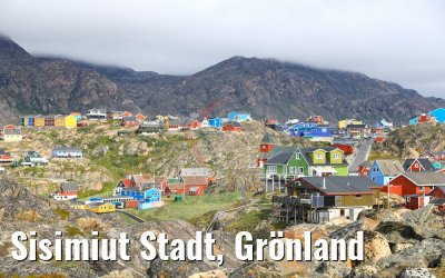 Sisimiut Stadt, Grönland 