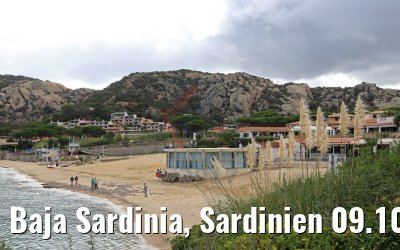 Baja Sardinia, Sardinien 09.10.2017