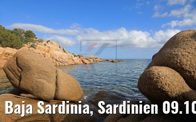 Baja Sardinia, Sardinien 09.10.2017
