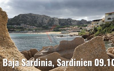 Baja Sardinia, Sardinien 09.10.2017