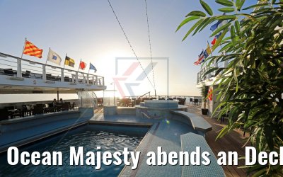Ocean Majesty abends an Deck 09.10.2017