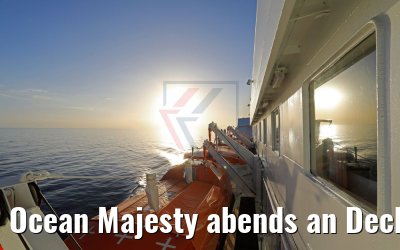 Ocean Majesty abends an Deck 09.10.2017