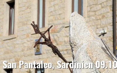 San Pantaleo, Sardinien 09.10.2017