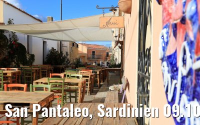 San Pantaleo, Sardinien 09.10.2017