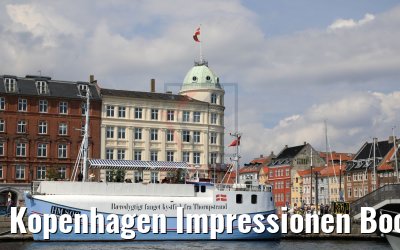 Kopenhagen Impressionen Bootsfahrt 13.07.2019