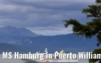 MS Hamburg in Puerto Williams 01.02.2020