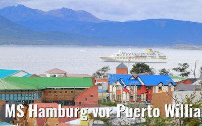 MS Hamburg vor Puerto Williams 01.02.2020
