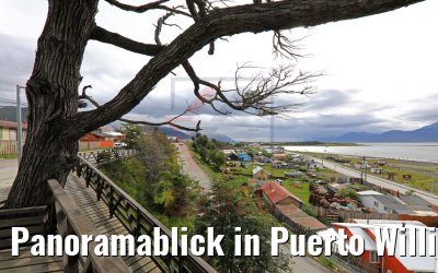 Panoramablick in Puerto Williams, Chile 01.02.2020