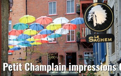 Petit Champlain impressions Québec 30.09.2019