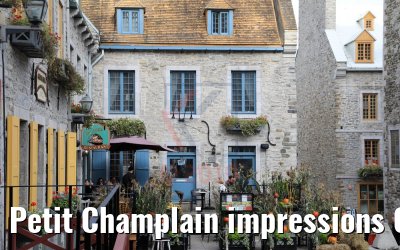 Petit Champlain impressions Québec 30.09.2019