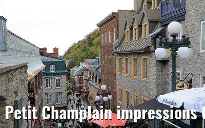 Petit Champlain impressions Québec 30.09.2019