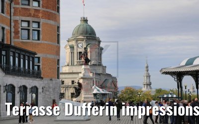 Terrasse Dufferin impressions Québec 30.09.2019