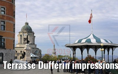 Terrasse Dufferin impressions Québec 30.09.2019