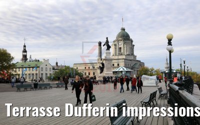 Terrasse Dufferin impressions Québec 30.09.2019