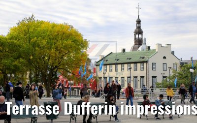 Terrasse Dufferin impressions Québec 30.09.2019