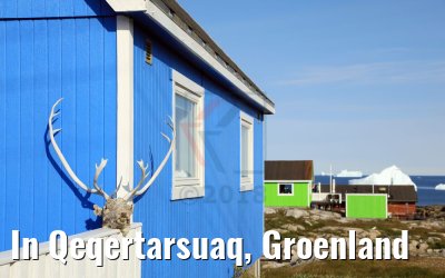 In Qeqertarsuaq, Groenland