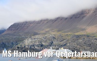 MS Hamburg vor Qeqertarsuaq, Grönland