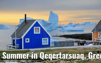 Summer in Qeqertarsuaq, Greenland
