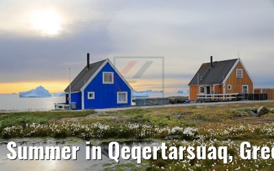 Summer in Qeqertarsuaq, Greenland