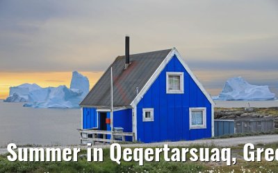 Summer in Qeqertarsuaq, Greenland