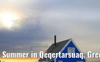Summer in Qeqertarsuaq, Greenland