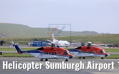 Helicopter Sumburgh Airport 18.08.2017
