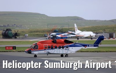 Helicopter Sumburgh Airport 18.08.2017