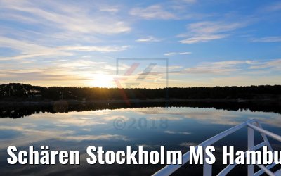 Schären Stockholm MS Hamburg 09.07.2018