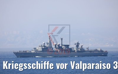 Kriegsschiffe vor Valparaiso 31.01.2019