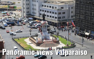 Panoramic views Valparaiso