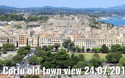 Corfu old town view 24.07.2018
