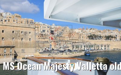 MS Ocean Majesty Valletta old town view