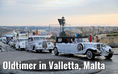 Oldtimer in Valletta, Malta
