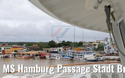 MS Hamburg Passage Stadt Breves, Amazonas 03.02.2018