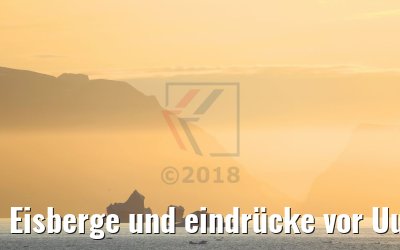 Eisberge und eindrücke vor Uummannaq morgens