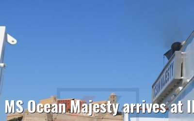 MS Ocean Majesty arrives at Ibiza 06.05.2017