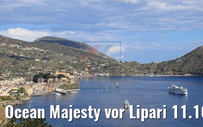 Ocean Majesty vor Lipari 11.10.2017