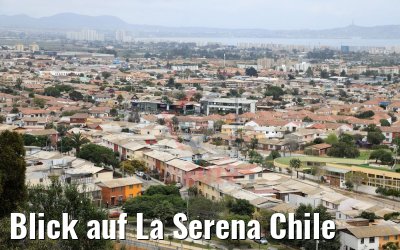 Blick auf La Serena Chile