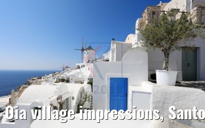 Oia village impressions, Santorini 25.07.2018